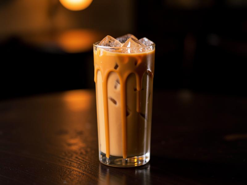 Iced Caramel Latte
