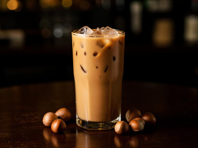 Iced Hazelnut Latte