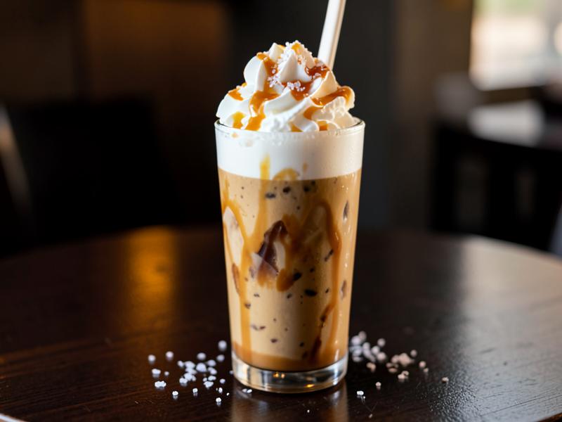 Salted Caramel Frappe